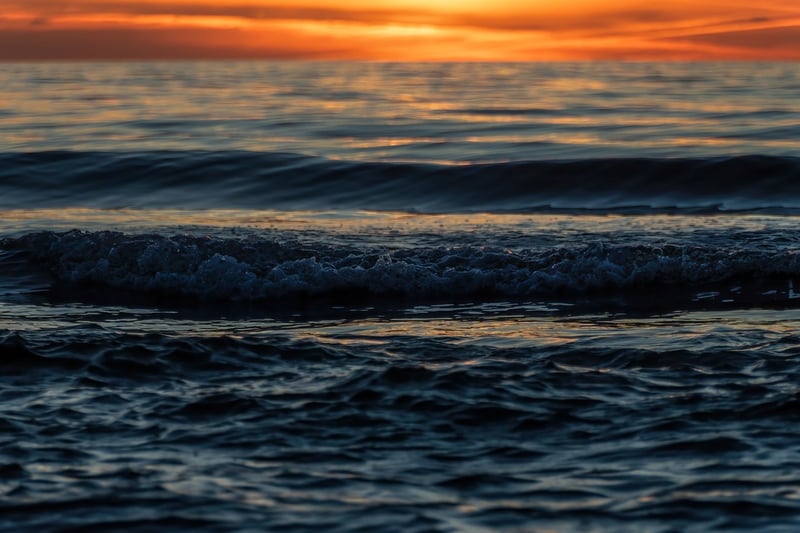 Sunset on the beach